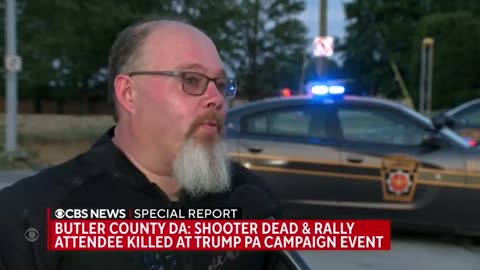 2nd Eye Witness Also Told Cops About Trump Shooter