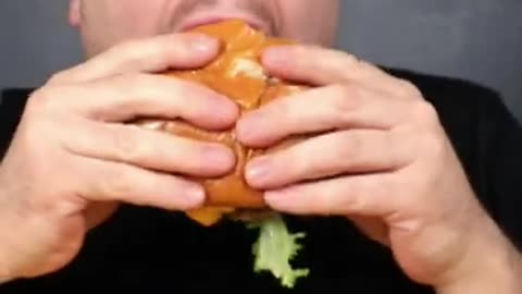 2x half pound Cheeseburger Mukbang ASMR