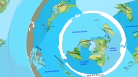 Flat Earth|Crater| Ice Walls