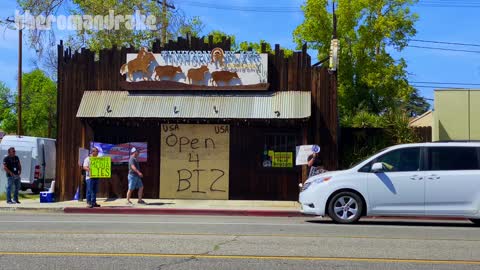 MAGA BAR in Burbank California shut down