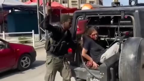 Settler lady taken hostage by Hamas Terrorists