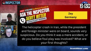 Israel Isn't That Good-- Scott on the Tragic Helicopter Accident in Iran