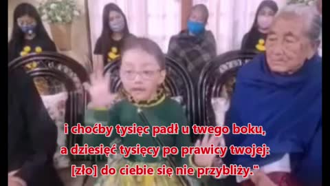 Azjatycka dziewczynka wypowiada słowa zachęty dla całego świata!!