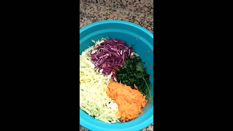 Cabbage Detox Salad