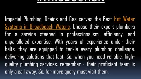 The Best Water Leaks Repair in Broadbeach Waters