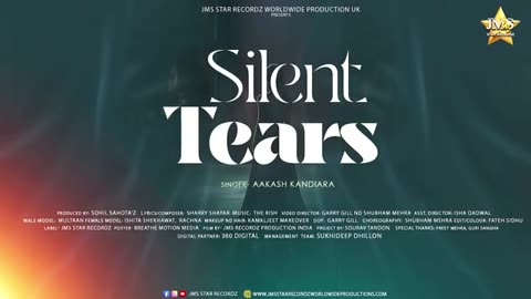 Silent Tears (Official Video ) | best music| JMS Star Recordz | New Punjabi Song | 2024