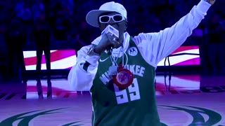 The Bucks Let Flavor Flav Sing the Star Spangled Banner