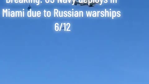 THE US NAVY HAS NOW BEEN DEPLOYED IN MIAMI DUE TO RUSSIAN WARSHIP