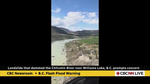 B.C. Interior braces for Chilcotin River landslide flooding