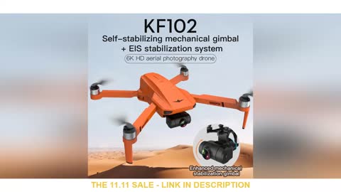 KF102 GPS Drone 4k Profesional 8K HD Camera 2-Axis Gimbal Anti-Shake Photography Brushless Foldable