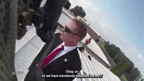 RoofTop BodyCam Footage Secret Service took Picture Before 1st Shot
