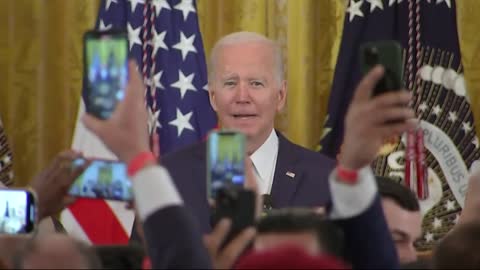 Joe Biden and First Lady host a reception to celebrate Eid al-Fitr, the end of Ramadan