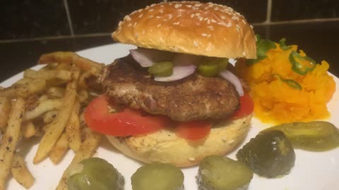Rambo Dee Elite presents - Cooking Excellence in Home made Burger !