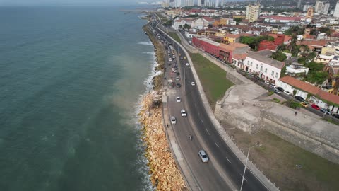 Avances de obra en avenida Santander