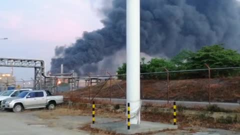 Incendio en Ecopetrol