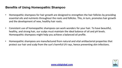 What are the Positive Effects of Using Homeopathic Shampoo?