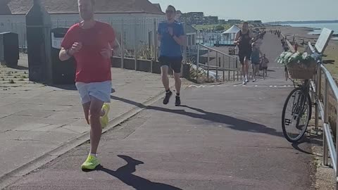 mini marathon in Lee-on-the-Solent