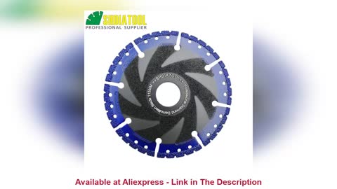 ✅ SHDIATOOL 1pc Diamond Blade Multi Purpose Cutting Disc Vacuum Brazed Cast Iron Rebar Aluminum