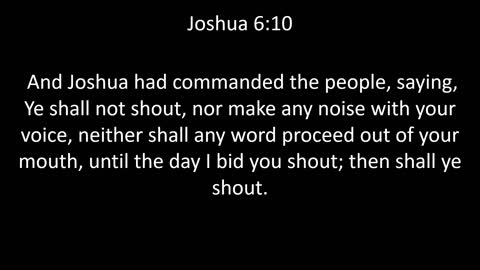 KJV Bible Joshua Chapter 6