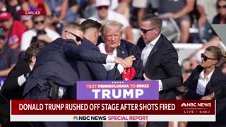 BREAKING: Trump says he was shot with a bullet that pierced his ear