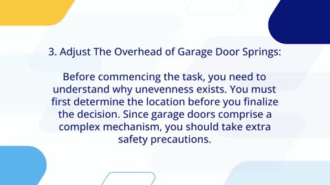 How To Fix Garage Door Springs and Cables?