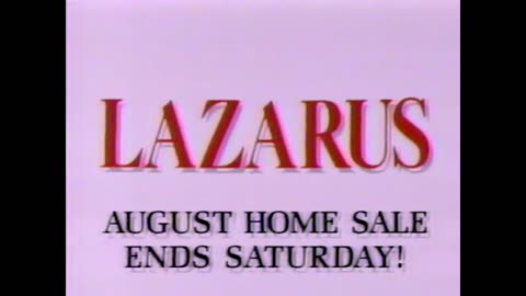September 4, 1992 - Big Sale at Lazarus Department Stores