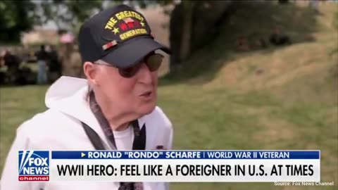 "I Feel Like a Foreigner in My Own Country": WWII Hero Has Depressing Message About America