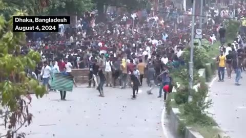 Bangladesh Protests Demonstrators Clash in Dhaka, Pressure PM Hasina to Resign