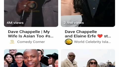 Why do you love Dave Chappelle?