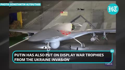 Putin shows off ‘Ukraine War Trophies’ China made weapons displayed at Russia Army foru