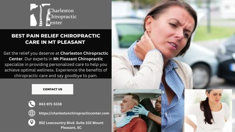 Best Pain Relief Chiropractic Care in Mt. Pleasant
