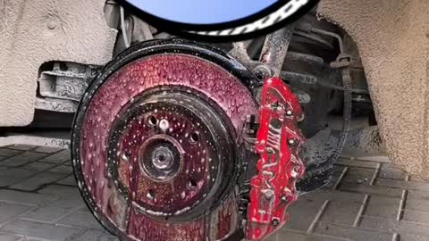 Clean brake disc system