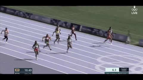 FULL VIDEO 2024 PARIS OLYMPICS - Women's 100m Prelim - (Aug 2nd 2024)