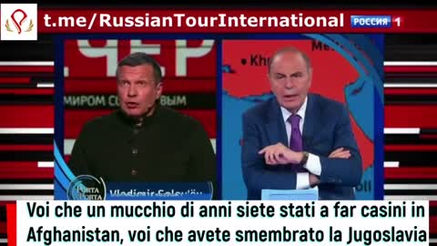 Confronto tra Bruno Vespa e Solovyev - Impedibile