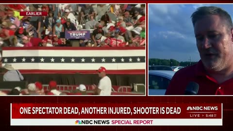 Man Shot In The Head Killed Instantly At Trump Rally In PA~Joseph Who Was Just Yards Away From Incident Describes What Happened