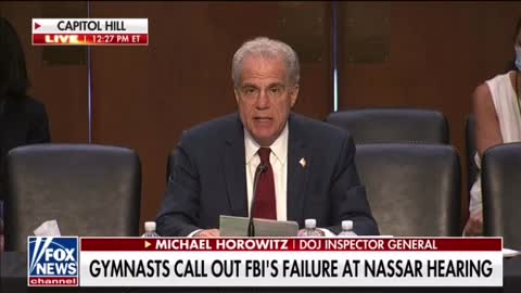 Michael Horowitz DOJ inspector general opening statement - FBI's sex abuse Larry Nassar