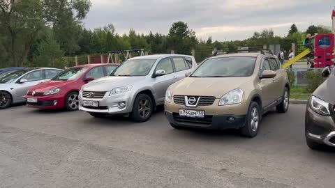 Carpark where Darya's car was parked and allegedly where the bomb was planted underneath her seat.