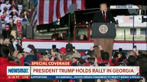 Trump Declares Victory in GA: "You'll see what's going to happen"