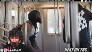 Reacting To AGGRESSIVELY Staring At GANG MEMBERS In New York Subways Gone Wrong! | TopNotch Idiots