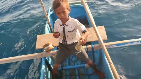little boy who conquered the sea