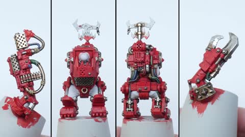 How To Paint the EvilSunz Ork Mega Armour you see on Box. Great for beginners using Citadel Paints