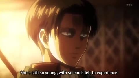 Attack on Titan Levi finds fallen Levi Squad and meets Petra's father sub