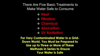 Emergency Water: How to Find, Store and Treat Water With Jim Phillips.