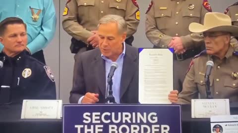 Texas Governor Issues Executive Order that will Have the Biden Administration FUMING