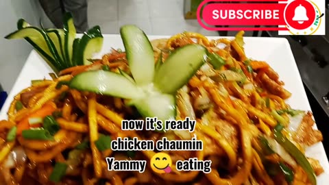 Chicken chow mein recipe 🤤