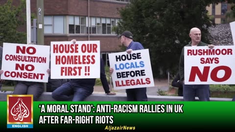 ‘A moral stand’: Anti-racism rallies in UK after far-right riots | AljazairNews