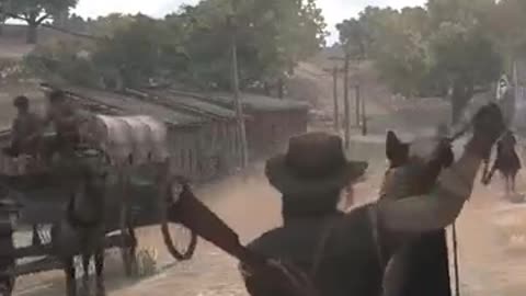 Hit & Run! #shorts #reddeadredemption #gaming