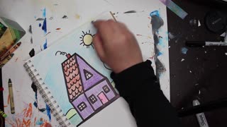 Doodle 3D House