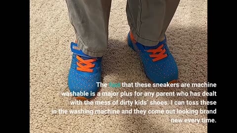 Buyer Reviews: KUBUA Kids Sneakers for Boys Girls Running Tennis Shoes Lightweight Breathable S...