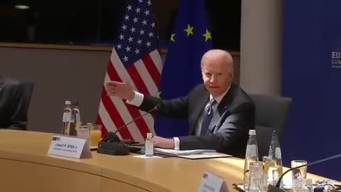 President Biden Confuses Himself, Gets Lost Reading His Notes